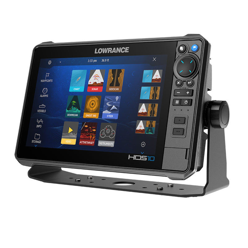 Lowrance HDS PRO 10 - w/ Preloaded C-MAP DISCOVER OnBoard  Active Imaging HD Transducer [000-15984-001] - Essenbay Marine