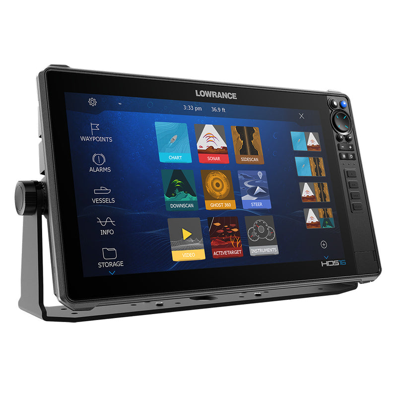 Lowrance HDS PRO 16 - w/ Preloaded C-MAP DISCOVER OnBoard  Active Imaging HD Transducer [000-15990-001] - Essenbay Marine