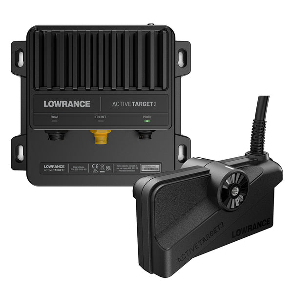 Lowrance ActiveTarget 2 Live Sonar w/Transducer (Module + XDCR+ Mounts) [000-15959-001] - Essenbay Marine