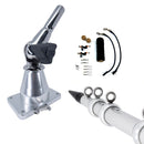 Tigress XD Bay Series Top Mount System - 15 - Aluminum Silver Outriggers Deluxe Rigging Kit [88823-2] - Essenbay Marine