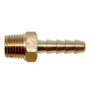 Attwood Universal Brass Fuel Hose Fitting - 1/4" NPT x 3/8" Barb [14540-6] - Essenbay Marine