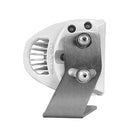 Black Oak 30" Marine Curved Double Row LED Light Bar - Spot Optics - White Housing - Pro Series 3.0 [30SCM-D5OS] - Essenbay Marine