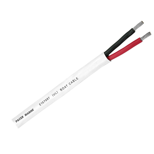 Pacer Duplex 2 Conductor Cable - 500' - 16/2 AWG - Round Cable - Red, Black [WR16/2DC-500] - Essenbay Marine