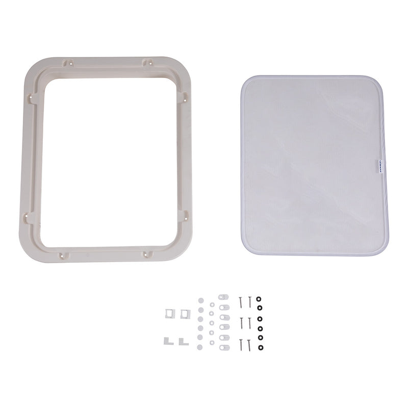 Lewmar White Trim Ring  Screen Kit [367654252] - Essenbay Marine