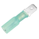 Pacer 16-14 AWG Heat Shrink Male Disconnect - 100 Pack [TDE14-250M-100] - Essenbay Marine