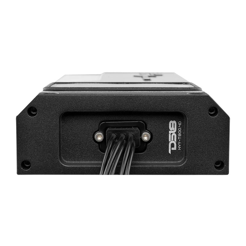 DS18 4-Channel Marine Waterproof Amplifier - Class D Full-Range - 4 Ohms 200x4 RMS [NVY-T800.4D] - Essenbay Marine