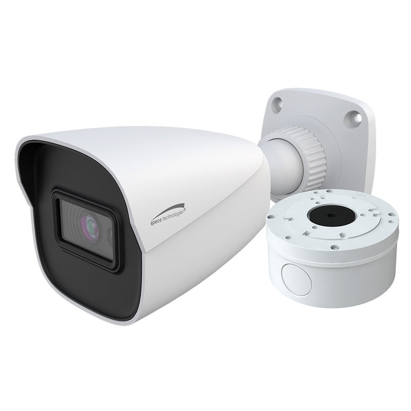 Speco 4MP H.265 AI Bullet IP IR Camera - 2.8mm Lens  Junction Box [O4B9] - Essenbay Marine