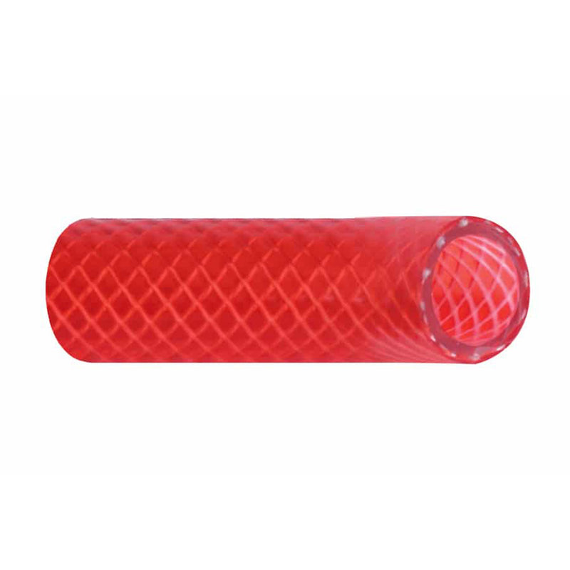 Trident Marine 1/2" Reinforced PVC (FDA) Hot Water Feed Line Hose - Drinking Water Safe - Translucent Red - Sold by the Foot [166-0126-FT] - Essenbay Marine