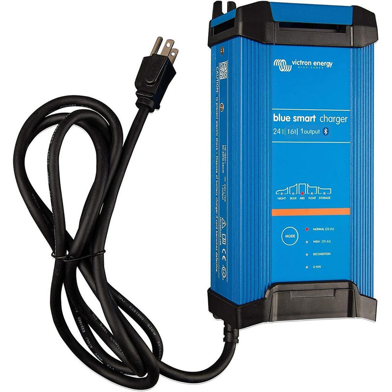 Victron Blue Smart IP22 24VDC 16A 1 Bank 120V Charger - Dry Mount [BPC241647102] - Essenbay Marine