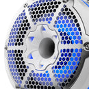 DS18 HYDRO 10" Neodymium Marine Towers w/Built-In Passive Radiator, 1" Driver  RGB LED Lights - 900W - White [NXL-X10TPNEO/WH] - Essenbay Marine