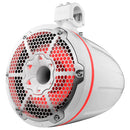 DS18 HYDRO 10" Neodymium Marine Towers w/Built-In Passive Radiator, 1" Driver  RGB LED Lights - 900W - White [NXL-X10TPNEO/WH] - Essenbay Marine