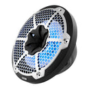 DS18 HYDRO 10" 2-Way Speakers w/Bullet Tweeter  Integrated RGB LED Lights - Black [NXL-10M/BK] - Essenbay Marine