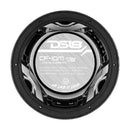 DS18 HYDRO 10" 2-Way Speakers w/Bullet Tweeter  Integrated RGB LED Lights - Carbon Fiber [CF-10M] - Essenbay Marine