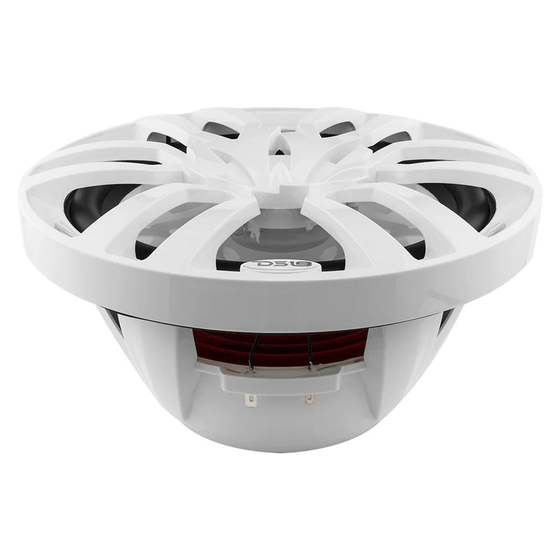 DS18 HYDRO 10" 2-Way Marine Speakers w/Bullet Tweeters  Integrated RGB LED Lights - White [NXL-10/WH] - Essenbay Marine