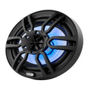 DS18 HYDRO 6 x 9" 2-Way Marine Speakers w/Integrated RGB LED Lights - 375W - Black [NXL-69/BK] - Essenbay Marine