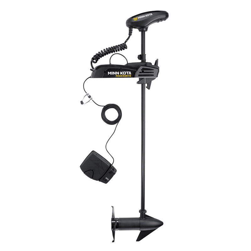 Minn Kota PowerDrive 55 Trolling Motor w/Foot Pedal - 12V - 55LB - 54" [1358453] - Essenbay Marine