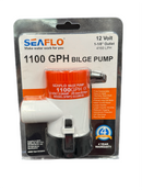SEAFLO Submersible Marine Boat Electric Bilge Pump 1100 GPH/12V SFBP1-G1100-01