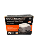 COMMODORE 750 GPH 60-Series 12V Automatic Bilge Pump  CM-60-750B