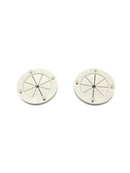 Marine East Rod Holder 2.75" OD Grommet White Pole Holder 6680W ( 2 PACK )