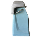 Zodiac Optima Blue Gray Fiberglass Leaning Post w/ Flip Up Cushion & Door Z61236 - Essenbay Marine