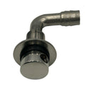 Marine Hardware Round Head Boat Fuel Vent 90 Degree 5/8" Hose Size SSGV-66077 - Essenbay Marine