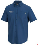 Huk Kona Solid Button-Down with Essenbay Embroidered Logo - Essenbay Marine