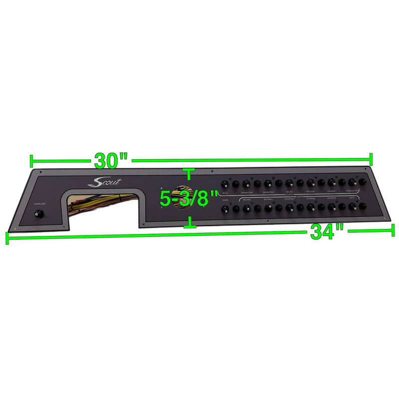 Scout Boats 251XSF Switch Panel ES-2446 - Essenbay Marine