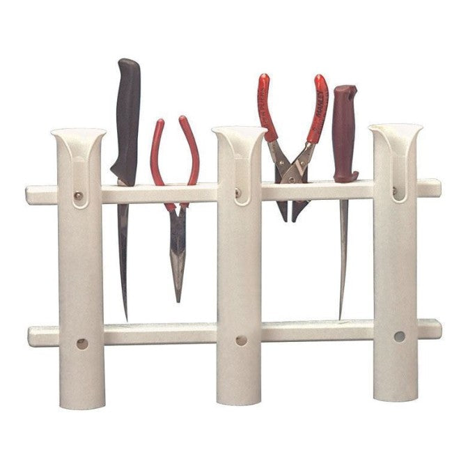 TACO 3-Rod Deluxe Poly Rod Rack P03-063B - Essenbay Marine