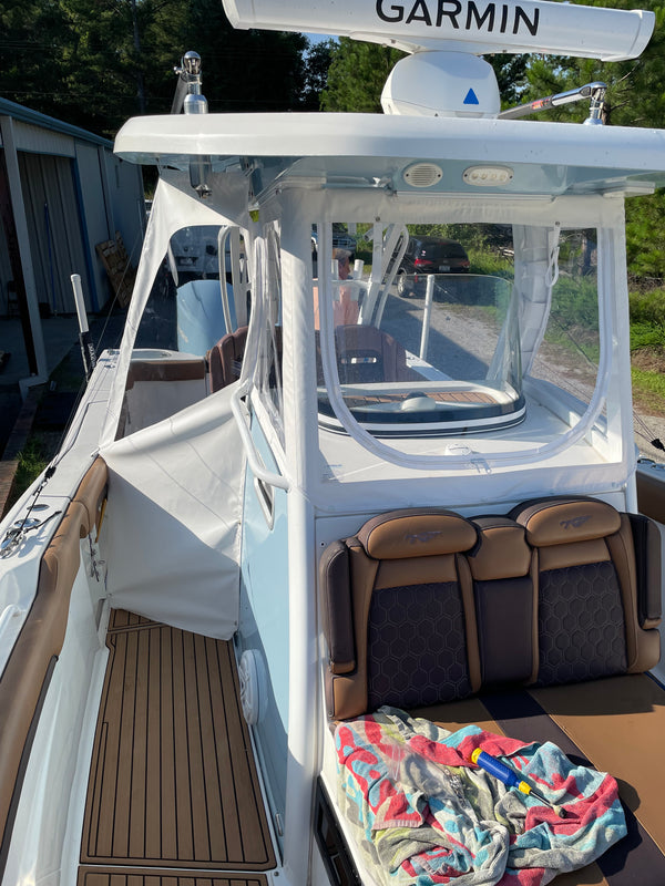 Tidewater 180/198/210/220/232/256/272/282 302/320/380 Spray Shield