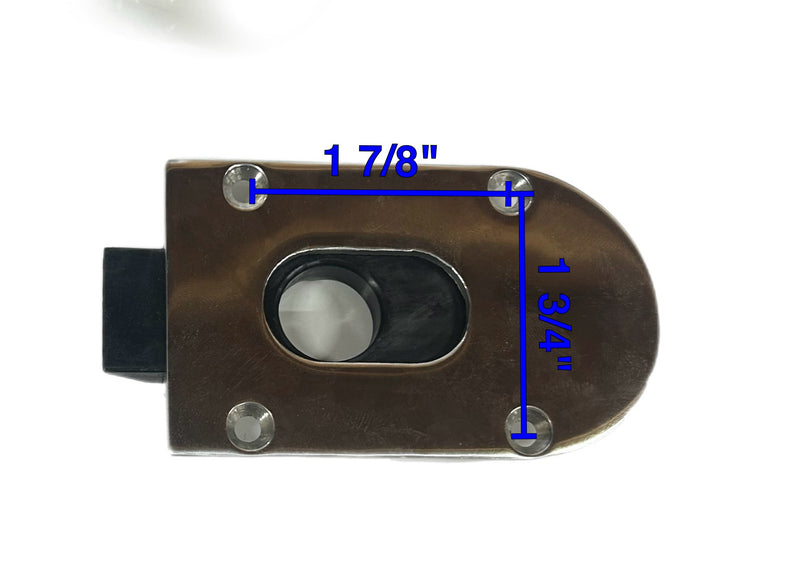 Taco Stainless Steel Transom Door Latch F45-0350