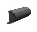 Rigid Vinyl Rub Rail 1-1/4’’ x 3/4’’ V21-9517BKA20D - Essenbay Marine