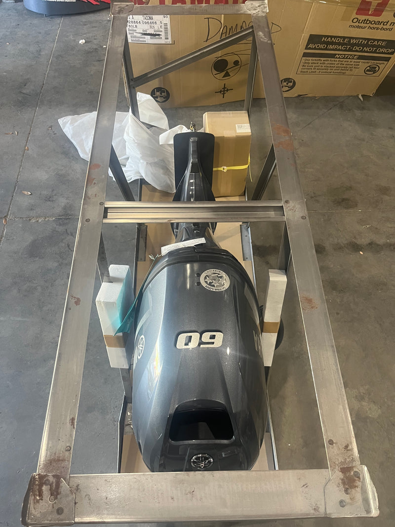 Yamaha 2022 F60LB Remote Mechanical 20" Long Shaft Outboard
