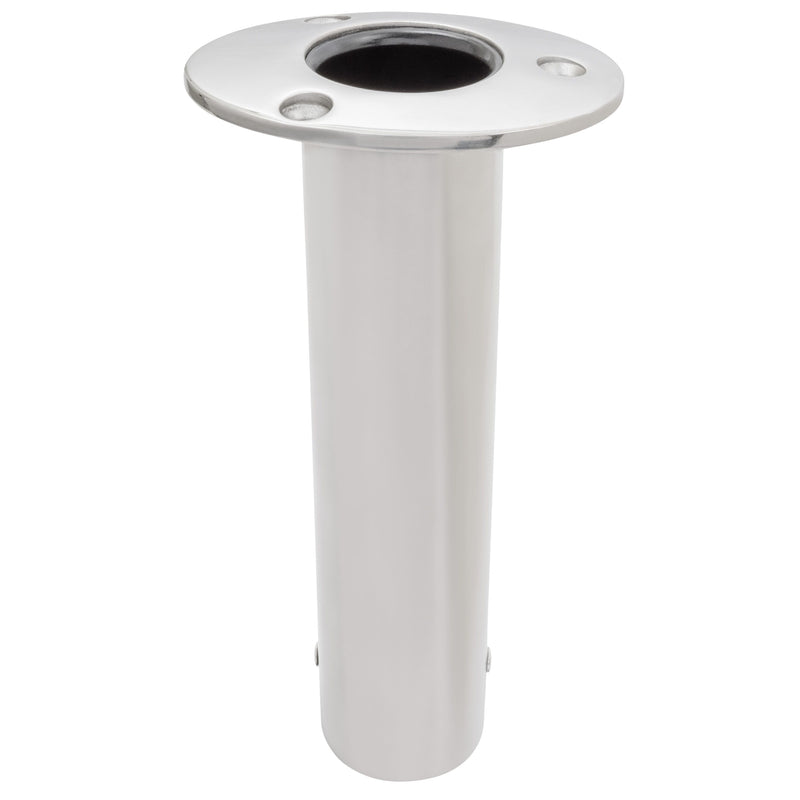 Gemlux Stainless Steel Rod Holder Deluxe 0° With Removable Drain 325500