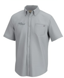 Huk Kona Solid Button-Down with Essenbay Embroidered Logo - Essenbay Marine