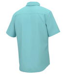 Huk Kona Solid Button-Down with Essenbay Embroidered Logo - Essenbay Marine