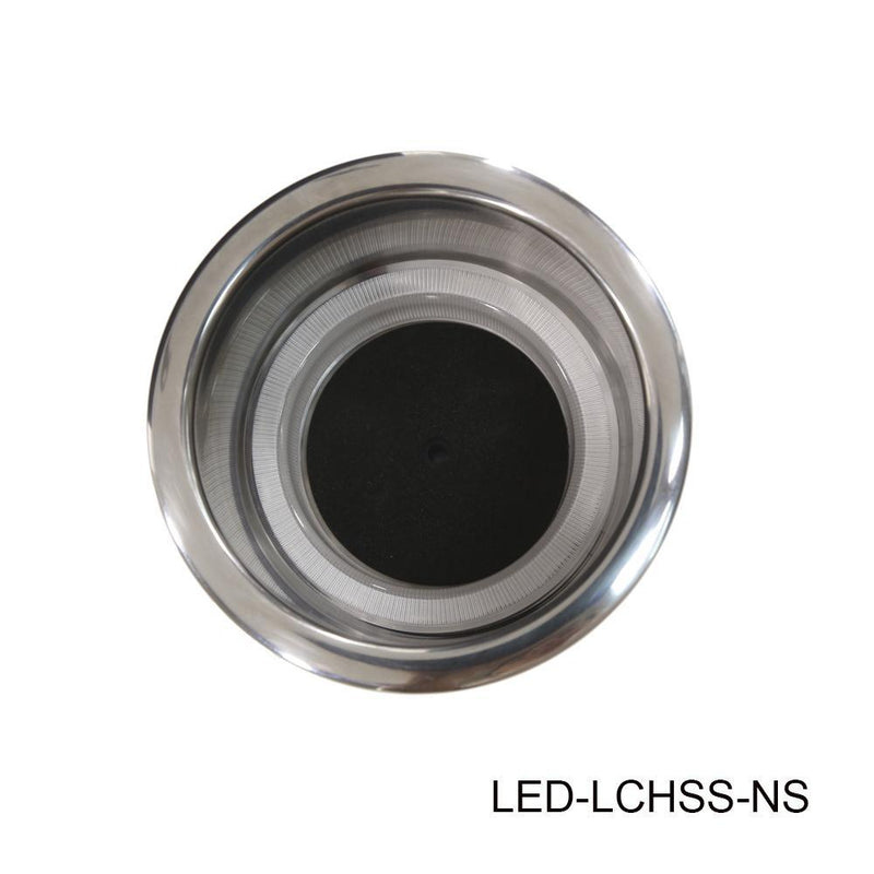 T-H Marine Blue LED Lighted Stainless Steel No Step Cup Holder LED-LCHSS-NS-B - Essenbay Marine