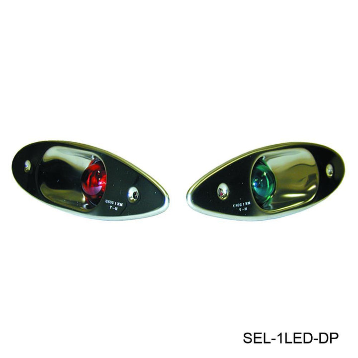 T-H Marine Shark Eye Navigation Lights SEL-1LED-DP - Essenbay Marine