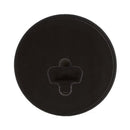 T-H Marine Black 8" Quick Release Cam Lock Deck Plate DPCAM-8-1 - Essenbay Marine