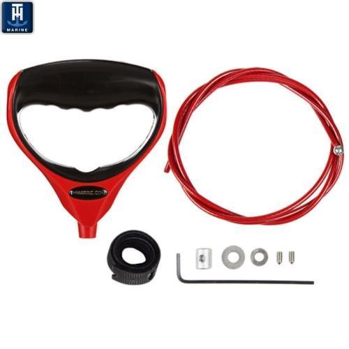 T-H Marine G-Force Trolling Motor Handle & Cable Red GFH-1R-DP - Essenbay Marine