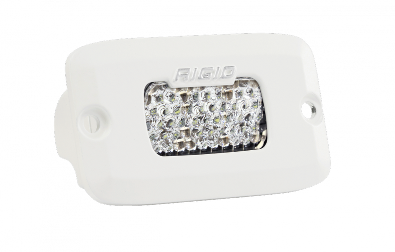 Rigid SR-M Series Pro White LED Flood Light Flush or Surface Mount 962513 - Essenbay Marine