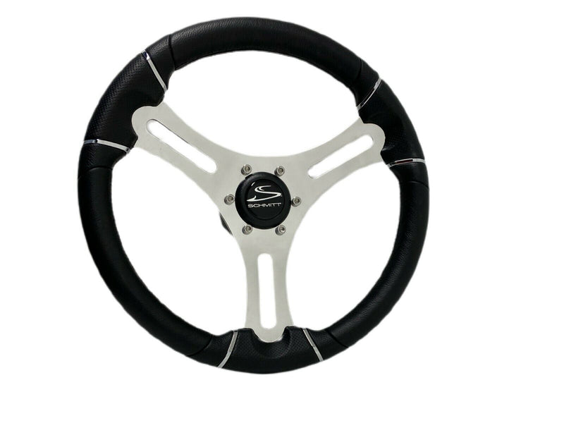 Schmitt Torcello 14" Wheel 04 Series Polyurethane Polished Spoke PU045144-01 - Essenbay Marine