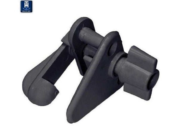 T-H Marine Pontoon Gate Latch Black GL-1 - Essenbay Marine