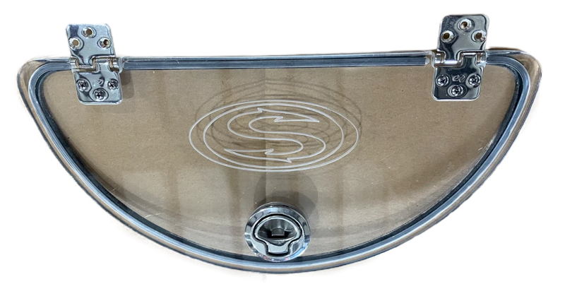 Sportsman Boats – Sportsman Boats Livewell Lid w/ Stainless Steel Gemlux Latch and Hinges OEM – 8C1E / 303476-12