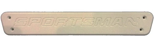 Sportsman Boats – Sportsman Boats 12-3/4" Logo Block Marine Vessel Plastic Starboard White – 34148E / 8F1F