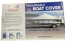 Sportsman Boats – 13-20 Sportsman Heritage 211 Carver Med Boat Cover Sunbrella 13950A NO TIE DOWN – 15H6 / 13950A