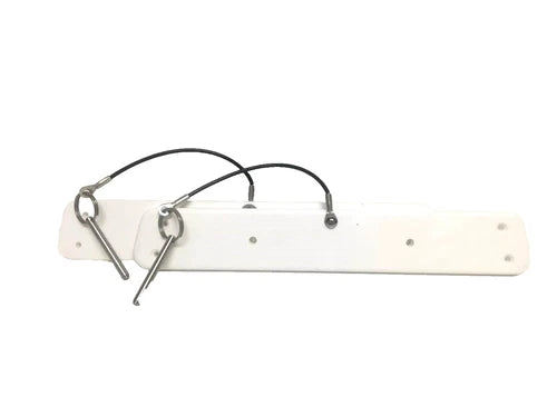 Sportsman Boats – Sportsman Island Teak Isle PAIR Flip Back Seat Support w/Lanyard 195775-306067 – 8E1K / 306067