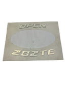 Sportsman Boats – Sportsman Boats " Open 282TE"  Decal – 6.2Q3 / 19414M