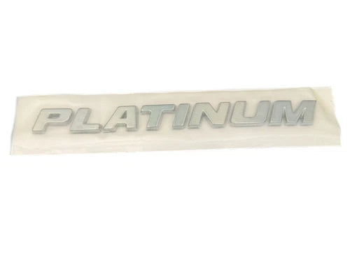Sportsman Boats – Sportsman Boats Silver Platinum Chromax Decal  8" x 3/4" – 7F1F / 50659M / OS 7F2