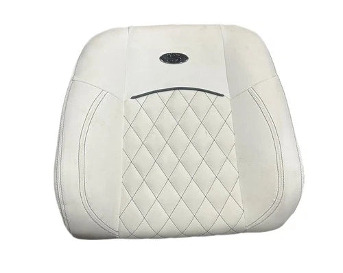 Sportsman Boats – Sportsman 19" X 19 1/2" White Leaning Post Backrest Cushion – 13D4 / 50169R