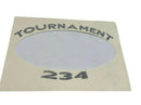 Sportsman Boats – Sportsman Boats "Tournament 234" Black Vinyl Decal – 6.2Q2G / T234